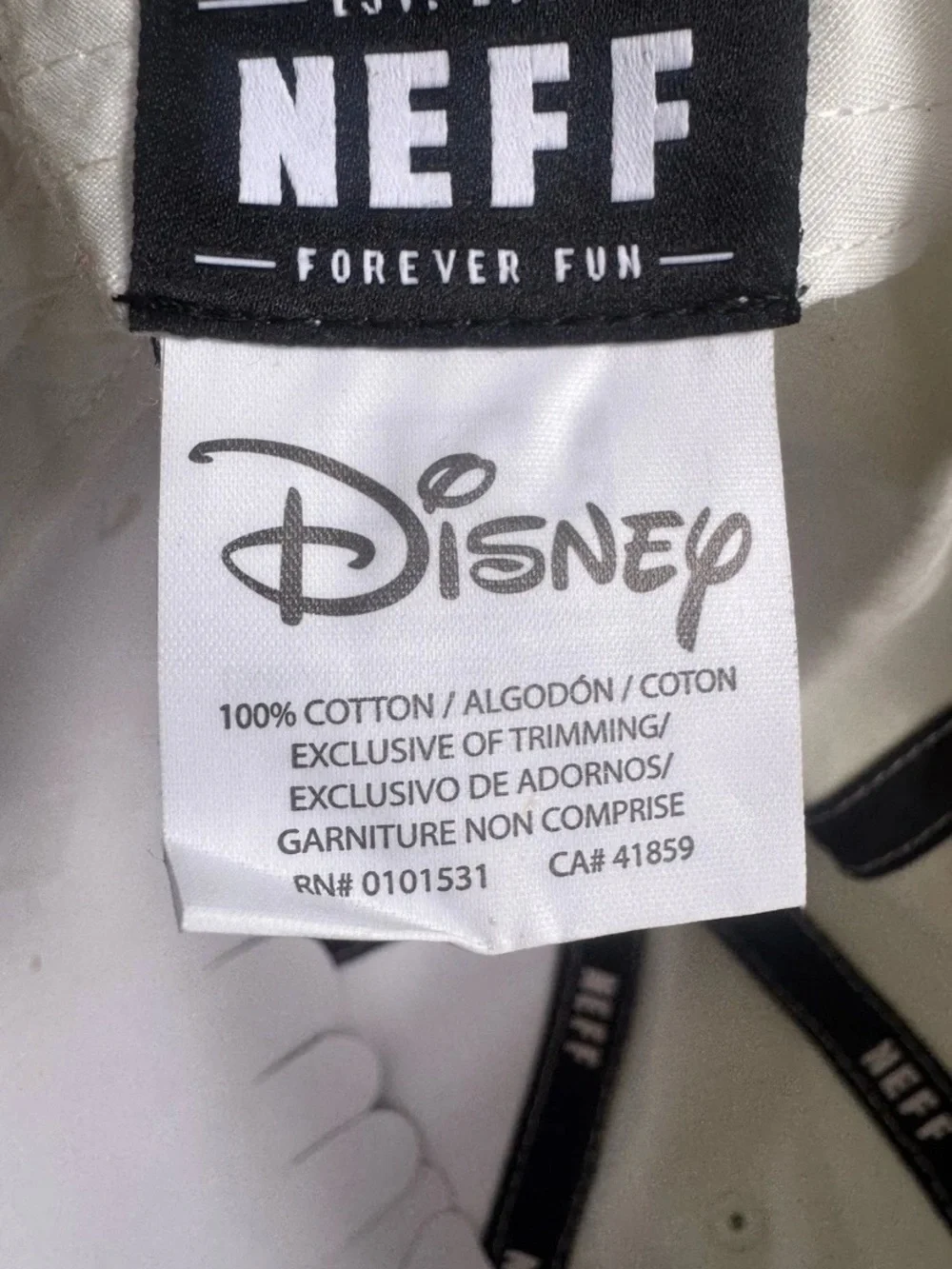 Disney x Neff Mickey Mouse 1928 Snapback Cap NEW WITH TAG